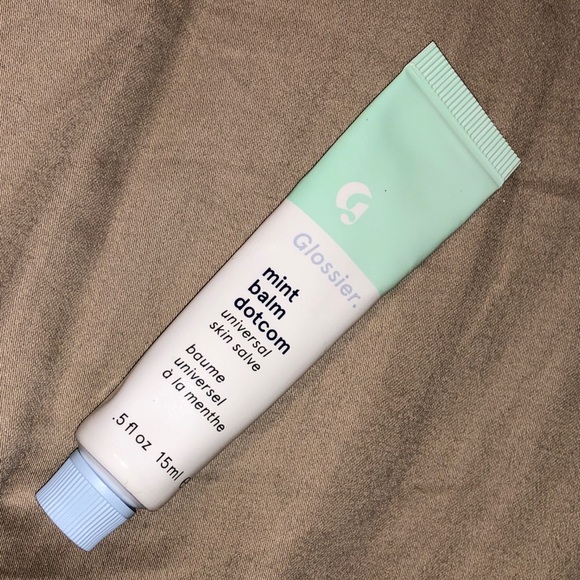 Glossier Other - Glossier mint balm dotcom - Nearly full!